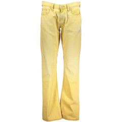 Meltin'Pot Yellow Cotton Jeans & Pant