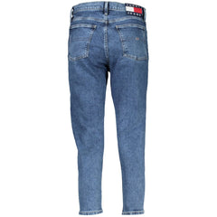Tommy Hilfiger Blue Cotton Women's Slim-Fit Jean