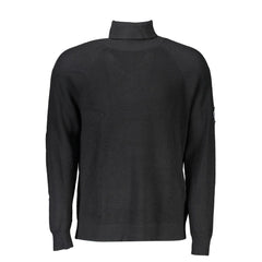 Calvin Klein Nero Wool Mens Sweater