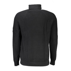 Calvin Klein Nero Wool Mens Sweater