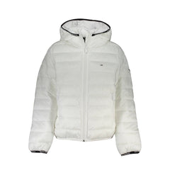 Tommy Hilfiger White Polyester Jackets & Coat