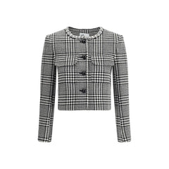 Self-Portrait Check Blazer