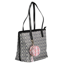 Mario Valentino Black Polyethylene Handbag