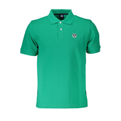 North Sails Blu Cotton Men Polo