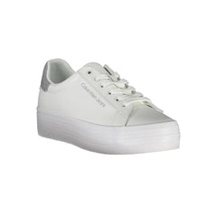 Calvin Klein White Polyester Sneaker