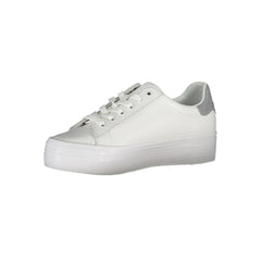 Calvin Klein White Polyester Sneaker