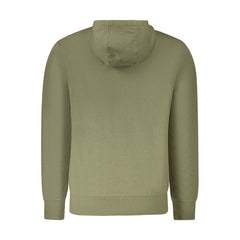 North Sails Green Cotton Men's Hooded Sweater