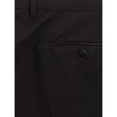 Dolce & Gabbana Black Wool Dress Pants