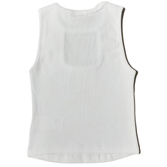 Comme Des Fuckdown White Cotton Women Top