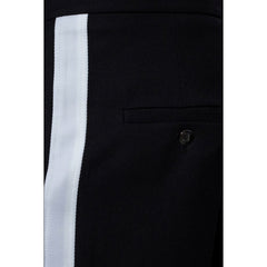 Balmain Black Cotton Jeans & Pant