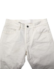 Dolce & Gabbana White Cotton Skinny Men Denim Jeans
