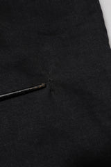 Dolce & Gabbana Black Cotton Logo Plaque Denim Jeans