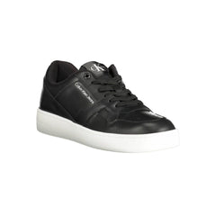 Calvin Klein Black Polyester Sneaker