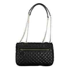 Guess Jeans Black Polyethylene Handbag