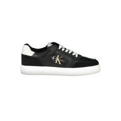 Calvin Klein Black Polyester Men's Sneaker