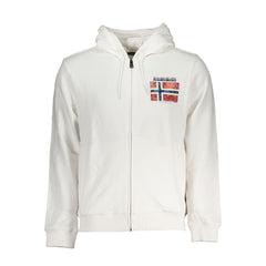 Napapijri White Cotton Men Sweater
