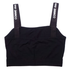 Comme Des Fuckdown Black Cotton Women Top