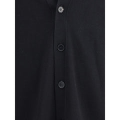 Jil Sander Black Wool Cardigan