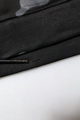 Dolce & Gabbana Black Camouflage Pullover Sweatshirt Sweater