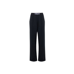 Comme Des Fuckdown Black Polyester Women Palazzo Trousers
