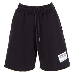 Comme Des Fuckdown Black Cotton Short
