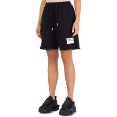 Comme Des Fuckdown Black Cotton Short