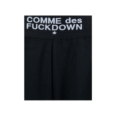 Comme Des Fuckdown Black Polyester Women Palazzo Trousers