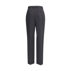 Alexander McQueen Black Wool Dress Pants