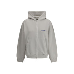 Balenciaga Gray Cotton Sweatshirt