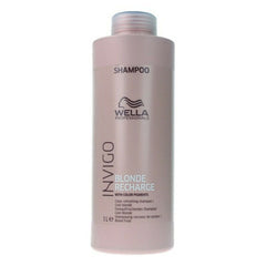 Shampooing pour Cheveux blonds ou gris Invigo Blonde Recharge Wella (1000 ml)