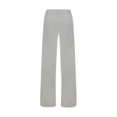 Avenue Montaigne White Rayon Casual Pants