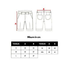 Malo Blue Polyester Shorts