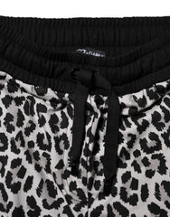 Dolce & Gabbana Multicolor Leopard #DGMillennials Jogger Pants