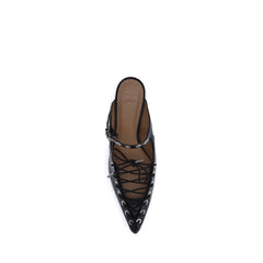 Ganni Oleatex laced Mules