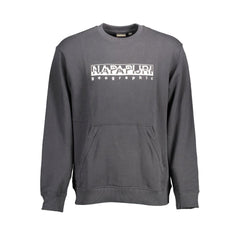 Napapijri Black Cotton Sweatshirt