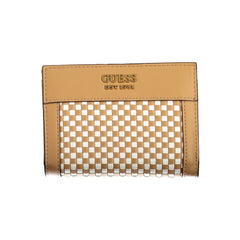 Guess Jeans Marrone Polyurethane Women Wallet