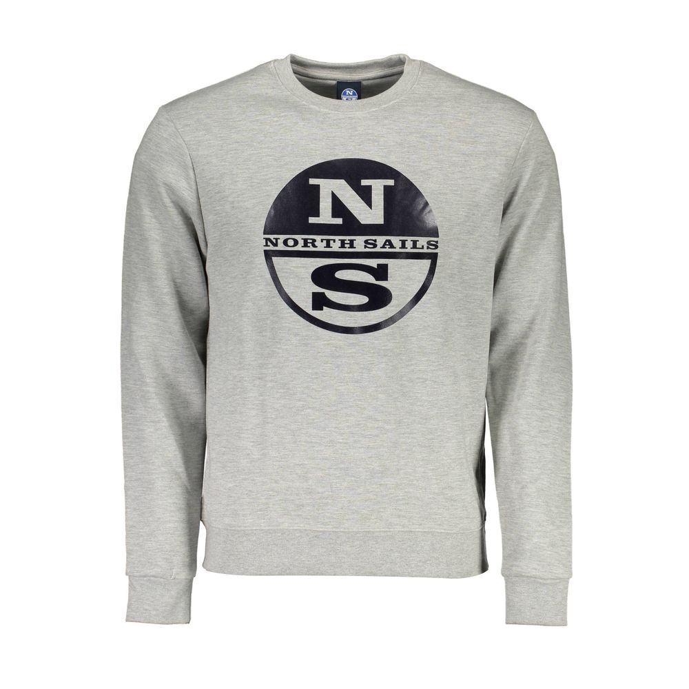 North Sails Gray Cotton Sweater