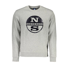 North Sails Gray Cotton Sweater
