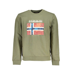 Napapijri Verde Cotton Men's Sweatshirt