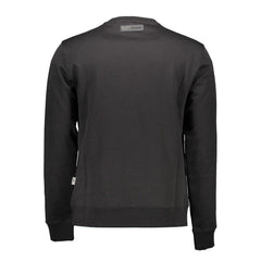 Plein Sport Black Cotton Men Sweater
