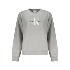 Calvin Klein Gray Cotton Women Sweater