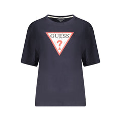 Guess Jeans Blue Cotton Women T-Shirt