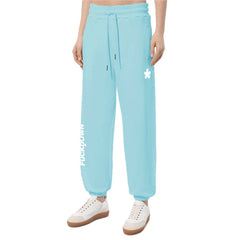 Comme Des Fuckdown Blue Cotton Women Sweatpant