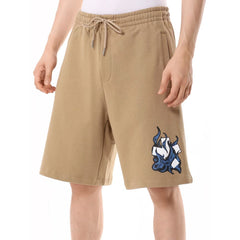 Comme Des Fuckdown Brown Cotton Short