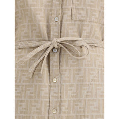 Fendi Chambray Dress
