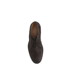 Tod's Brown Calf Leather Bos Taurus Ankle Boots