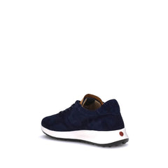 Tod's Black Calf Leather Bos Taurus Low Top Sneakers