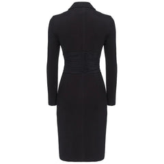 PINKO Black Viscose Dress