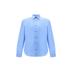 Prada Light Blue Cotton Dress Shirt