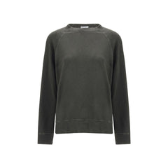 James Perse Gray Cotton Sweatshirt